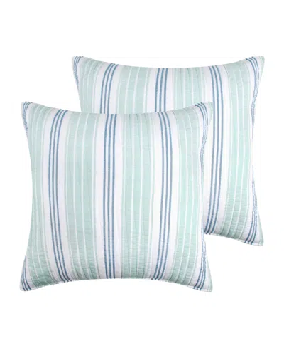 Levtex Ocean Meadow 2-pc. Sham Set, European In Teal