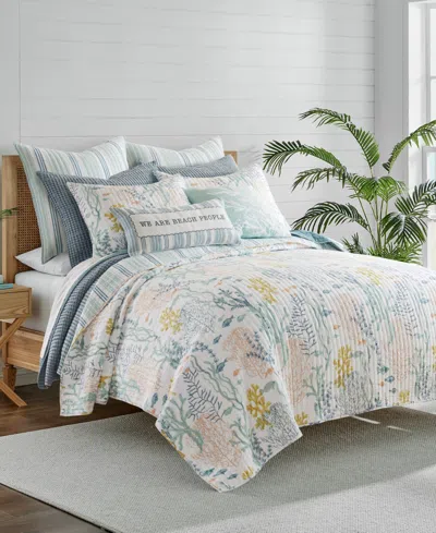 Levtex Home Ocean Meadow Reversible 2-pc. Quilt Set, Twin/twin Xl In Blue