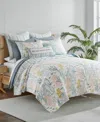 Levtex Ocean Meadow Reversible 3-pc. Quilt Set, Full/queen In Blue