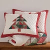 Levtex Home Patchwork Pine Full/queen Quilt Set In White
