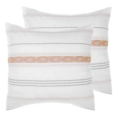 Levtex Home Pickford Blush Euro Sham Set Of 2 In Pink
