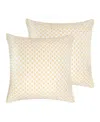 Levtex Radella 2-pc. Sham Set, European In Yellow