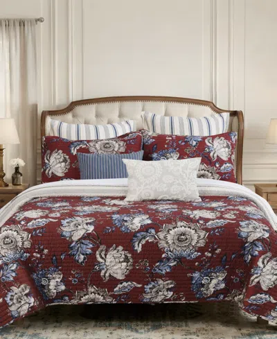 Levtex Home Royce Reversible 3-piece Quilt Set, King/california King In Red