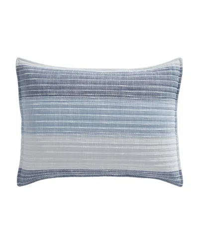 Levtex Home Sand Stripes Pillow Sham, Standard In Blue