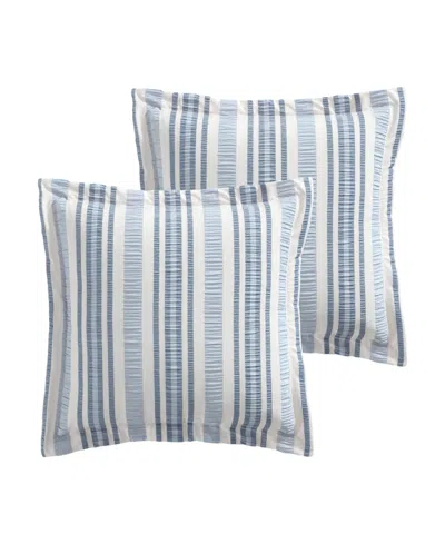 Levtex Home Seaside Stripes 2-pc. Sham Set, European In Blue