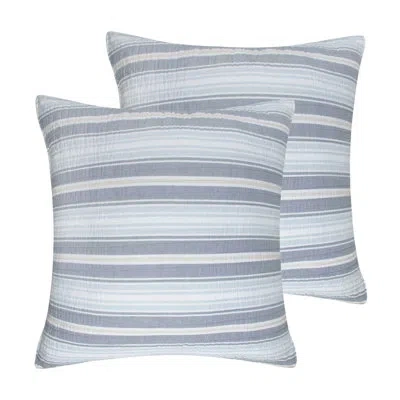 Levtex Home Serena Sea Euro Sham Set Of 2 In Blue