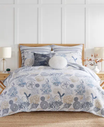 Levtex Serena Sea Reversible 2-pc. Quilt Set, Twin/twin Xl In Blue