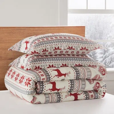 Levtex Home Silent Night King Comforter Set In Red