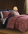 Levtex Home Spruce Reversible 3-pc. Comforter Set, Full/queen In Red