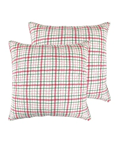 Levtex Home Tinsel Tidings 2-pc. Sham Set, European In Multi