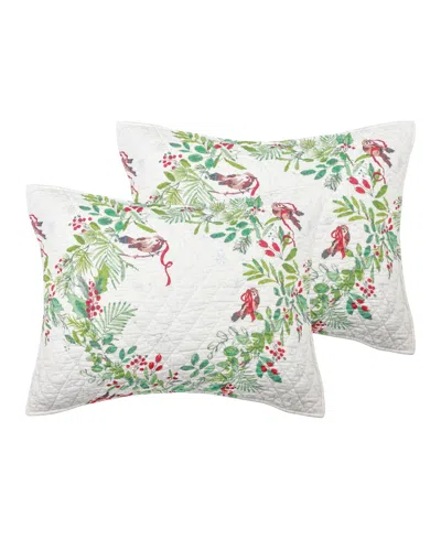 Levtex Home Tinsel Tidings 2-pc. Sham Set, Standard In Multi
