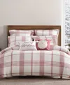 Levtex Home Waffle Plaid 3-pc. Comforter Set, Full/queen
