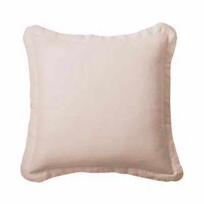 Levtex Home Washed Linen Euro Sham- Blush In 680-blush