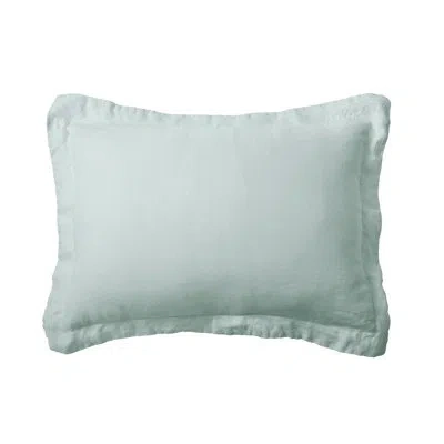 Levtex Home Washed Linen Spa Standard Sham In Green