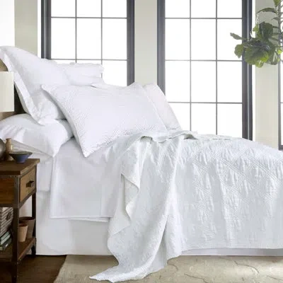 Levtex Home Washed Linen White King Quilt