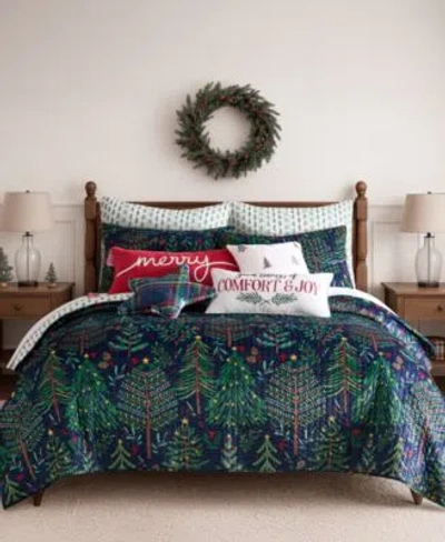 Levtex Home Woodsy Wonder Reversible Quilts In Green