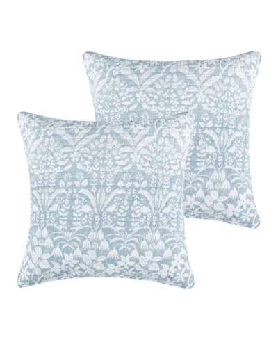 Levtex Home Zoey Quilted 2-pc. Sham Set, European In Blue