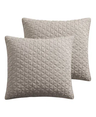 Levtex Homthreads Rowan 2-pc. Sham Set, European In Tan