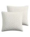 Levtex Homthreads Rowan 2-pc. Sham Set, European In Cream