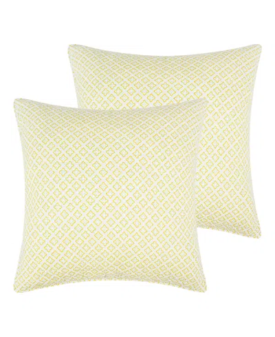Levtex Inaya 2-pc. Sham Set, European In Yellow