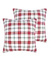 Levtex Jingle Paws Plaid 2-pc. Sham Set, European In Multi