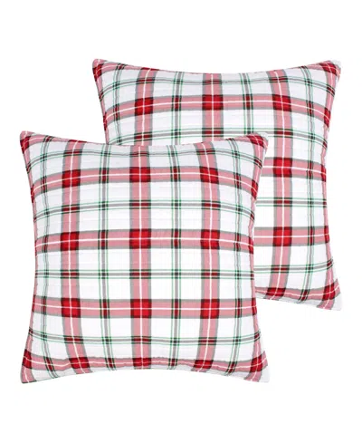 Levtex Jingle Paws Plaid 2-pc. Sham Set, European In Multi