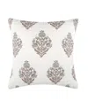 Levtex Kamira Quilted Decorative Pillow, 18" X 18" In White
