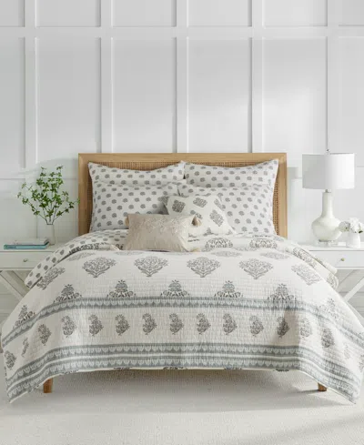 Levtex Kamira Reversible 3-pc. Quilt Set, Full/queen In Spa