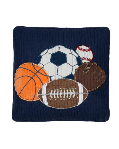 Levtex Kids' Mvp Sports Pillow In Blue
