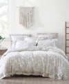 Levtex Kimball Jacquard Floral 2-pc. Duvet Cover Set, Twin In Natural