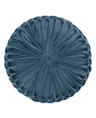 Levtex Kimpton Button Tufted Decorative Pillow, 16" Round
