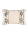 Levtex Kimpton Embroidered Decorative Pillow, 12" X 18" In Multi