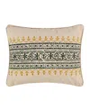 Levtex Kimpton Embroidered Decorative Pillow, 14" X 18" In Multi