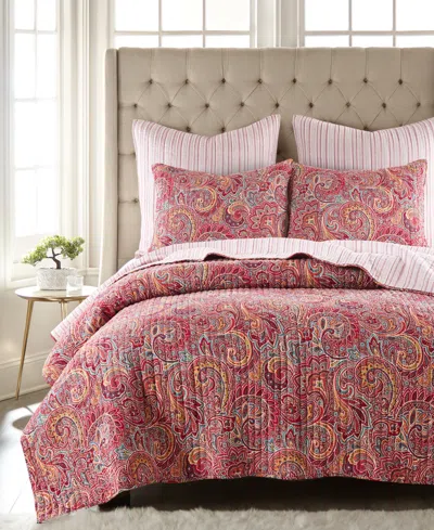 Levtex Kimpton Reversible 2-pc. Quilt Set, Twin/twin Xl In Red