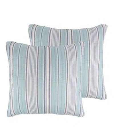 Levtex Lacey Sea 2-pc. Sham Set, European In Blue