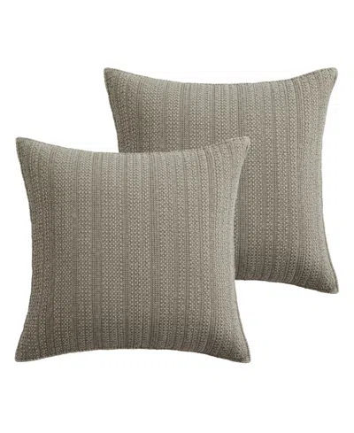 Levtex Loden 2-pc. Sham Set, European In Gray