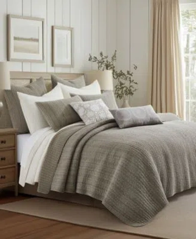 Levtex Loden Stone Washed 3 Pc. Quilt Sets In Gray