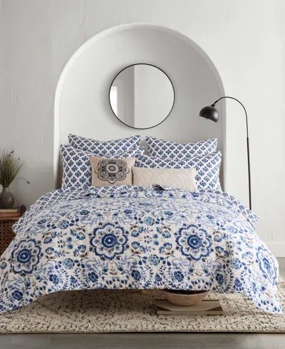 Levtex Home Lorrance Reversible Quilt Set Collection In Blue