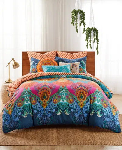 Levtex Mackenzie Reversible 2-pc. Duvet Cover Set, Twin/twin Xl In Multicolor