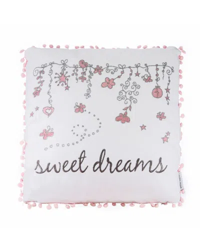 Levtex Margaux Sweet Dreams Pillow In White