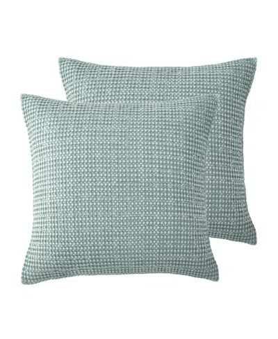 Levtex Mills Waffle 2-pc. Sham Set, European In Blue
