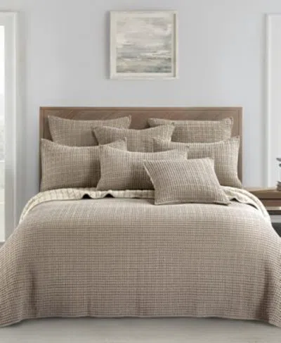Levtex Mills Waffle Classic Bedspread Sets In Brown
