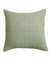 Levtex Mills Waffle Decorative Pillow, 20" X 20" In Desert Sage