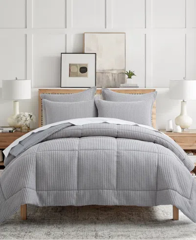 LEVTEX MILLS WAFFLE TEXTURED 2-PC. COMFORTER SET, TWIN/TWIN XL