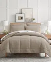 Levtex Mills Waffle Textured 3-pc. Comforter Set, King/california King In Taupe
