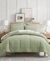 Levtex Mills Waffle Textured 3-pc. Quilt Set, Full/queen In Green