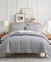 Levtex Mills Waffle Textured 3-pc. Comforter Set, King/california King In Grey