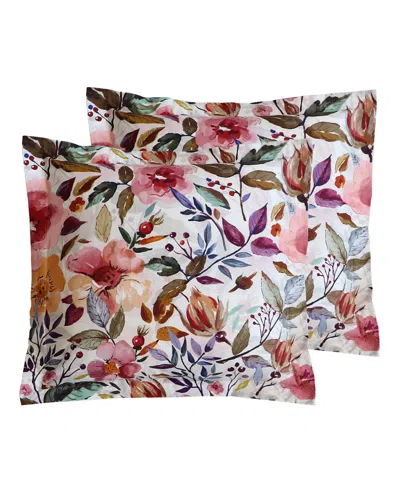 Levtex Mona 2-pc. Sham Set, European In Multi