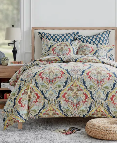 Levtex Moreno Reversible 3-pc. Duvet Cover Set, Full/queen In Multicolor