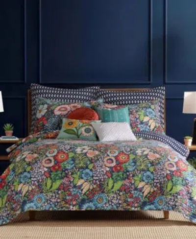 Levtex Night Garden Reversible 3 Pc. Quilt Sets In Multi